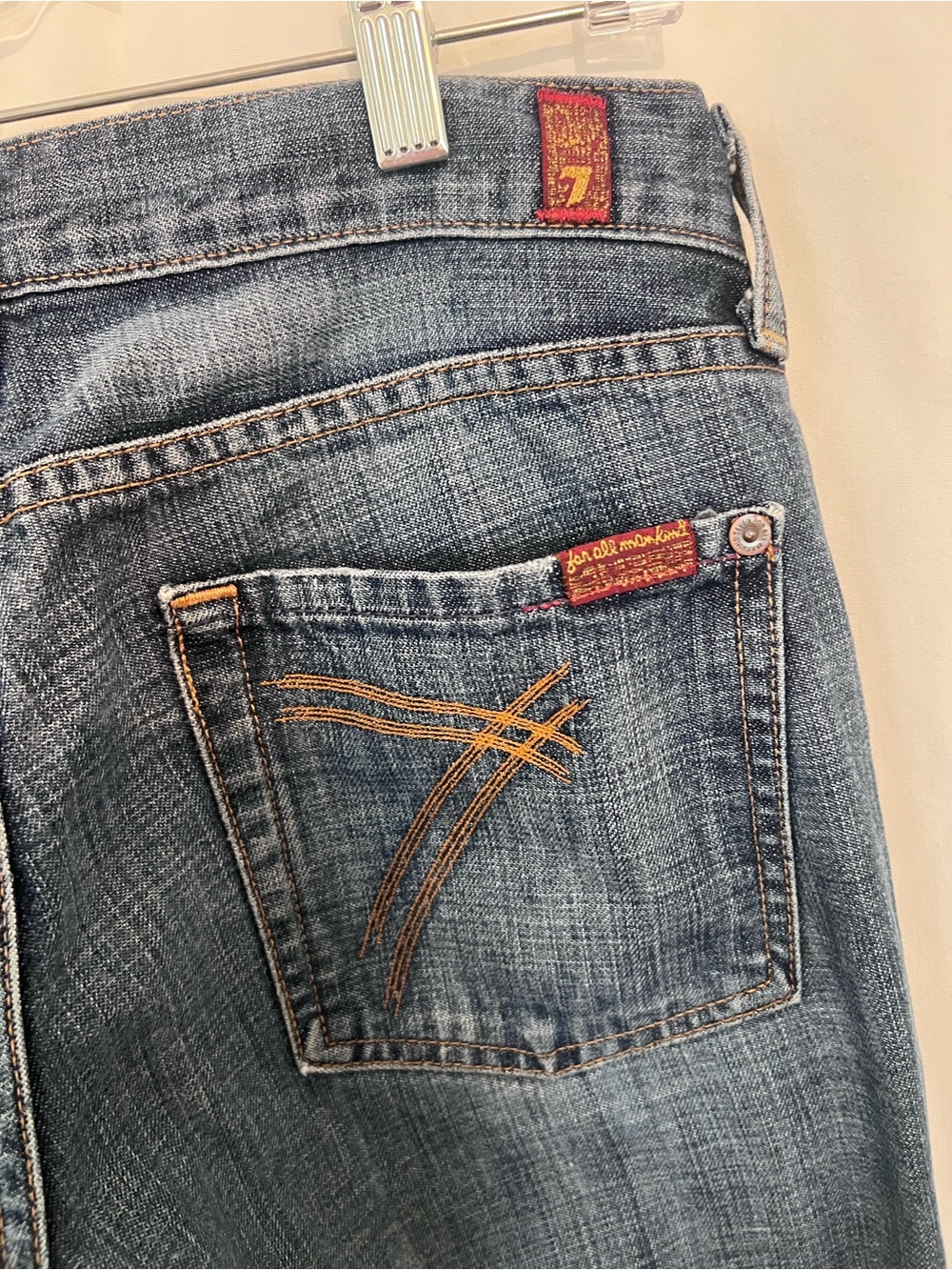 7 For All Mankind Women’s “DOJO” Flare Jeans from 2000’s Y2K
